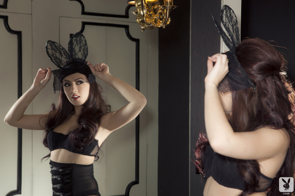 Cassie Laine The Boudoir Bunny via Playboy - Pic #05