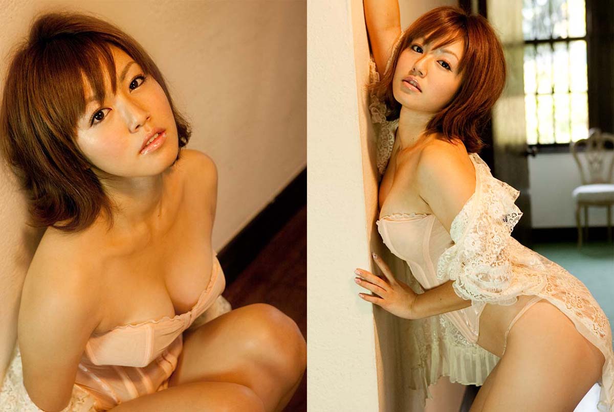 Japanese AV Model Sayaka Isoyama in Sexy Lingerie - Pic #19