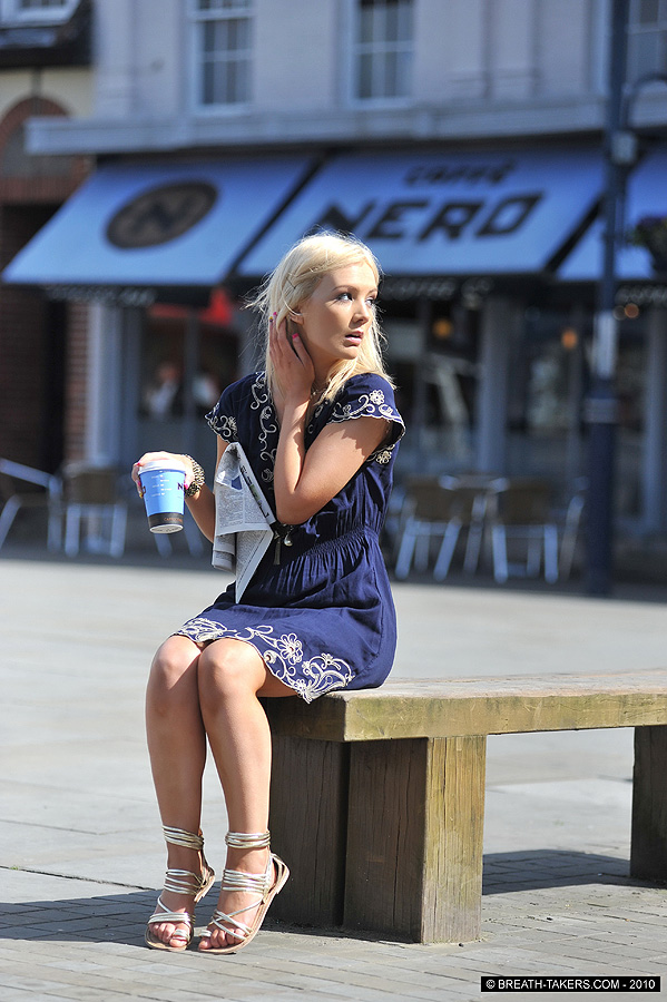 Faye Shy In Her Coffe Break For Breath-Takers - Pic #10