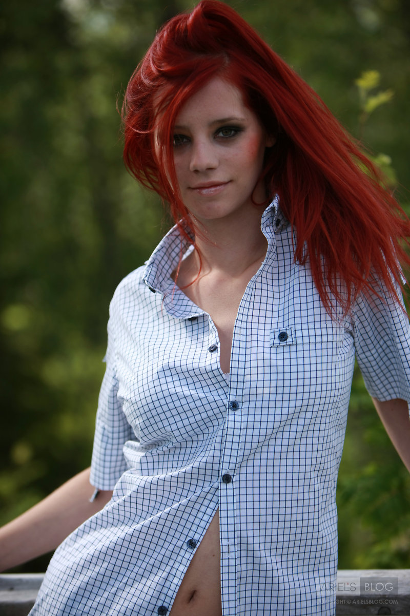 Ariel Is One Hot Redhead - Pic #11