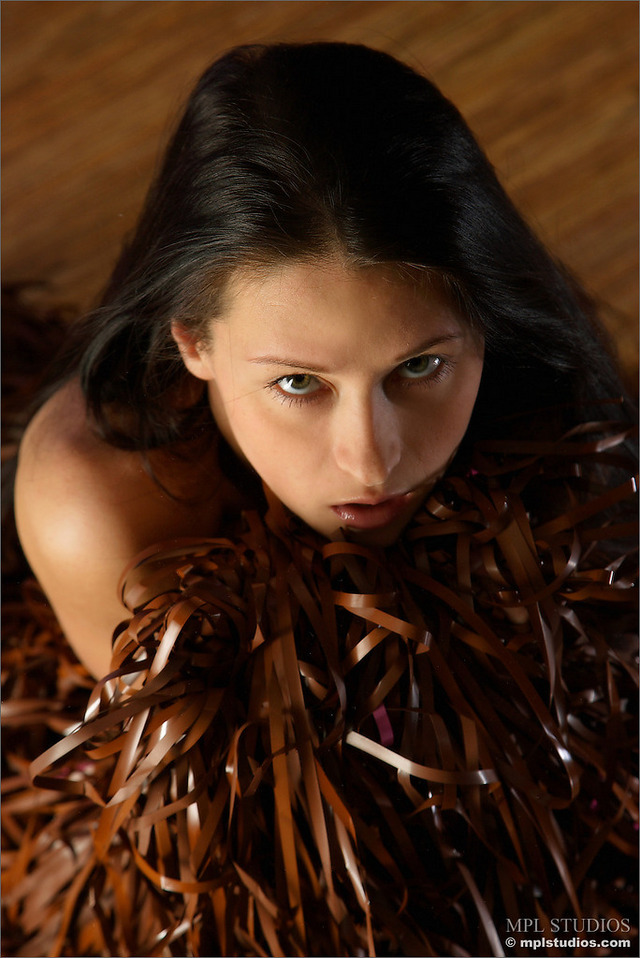 Girl Entangled In Tape - Pic #33