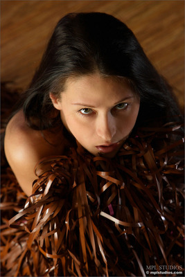 Girl Entangled In Tape - Pic #03