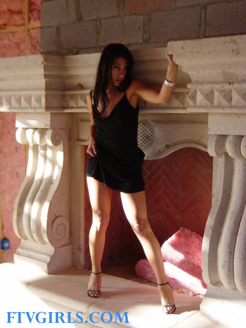 Fireplace Babe - Pic #0