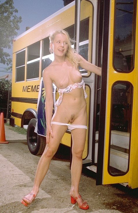 School Bus Girl - Pic #4
