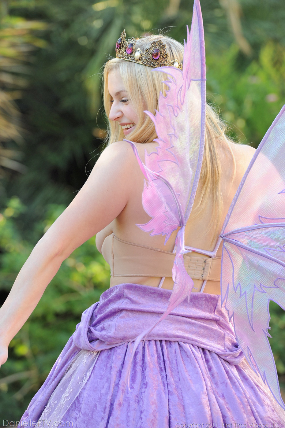 FTV Girl Danielle Purple Angel Queen - Pic #0