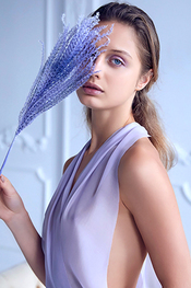 'Lavender Kiss' with Amelie Lou via Superbe Models